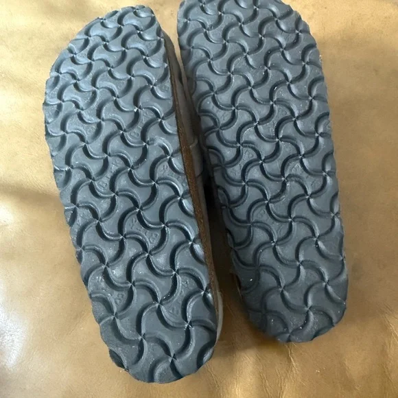 Birkenstock Gray Suede Buckley Shearling Clogs Excellent Condition
7.5 US 38 EU - Picture 5 of 5